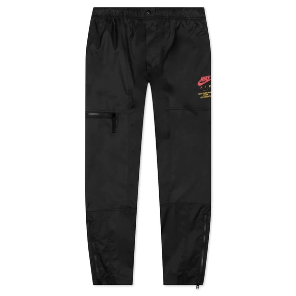 Nike Air Woven Lined Pants DD6452-011 (Black/Mystic Red)